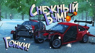 BeamNG Drive | Зря мы решили устроить здесь РП гонки! Жесткие аварии!