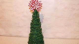 Новогодняя Елка из Фоамирана своими руками/ Елочка своими руками