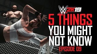 WWE 2K19 5 Things You MIGHT Not Know! #9 (Zombies, HIAC Combos, Epic Attires & More)