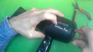 Как разобрать фен для сушки волос Moser Edition PRO type 4331