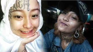 Dulunya Anak Punk, Gadis Bertato Ini Putuskan Kenakan Hijab dan Sedang Mengandung Anak Pertama