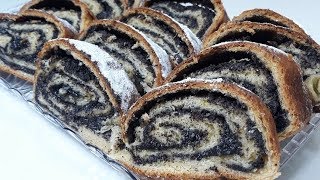 SREMAČKA ŠTRUDLA SA MAKOM STRUDEL WITH POPPY SEEDS