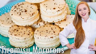 Tiramisu Macarons