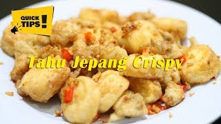TANPA NYIPRAT! CARA MENGGORENG TAHU JEPANG (TOFU) AGAR TIDAK HANCUR