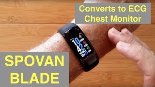 SPOVAN BLADE Smartwatch/Band ALL THIS: ECG/Pulse/BP/HRV/Sleep Apnea/O2/More: Unboxing and 1st Look