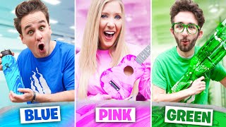 Using Only ONE COLOR to Hydro Dip Items! - Challenge