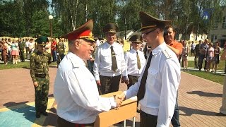 Торжественный выпуск курсантов военного факультета