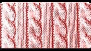 Вязание Спицами - Узоры - Косы - Жгуты - 2019 / Knitting - Patterns - Kosa - Plaits
