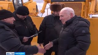 Спецтехника разработанная для суровых северных условий пополнила автопарки городских округов Колымы.