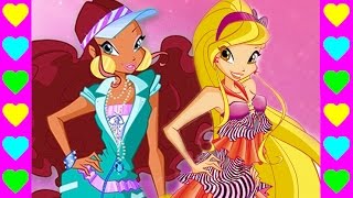 Мультик про фей Винкс. Детский мультфильм про Стеллу и Лейлу. Интересные мультики.