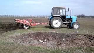 Трактор МТЗ 82.1 и культиватор КПС-4