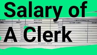 Salary of a Bank Clerk
