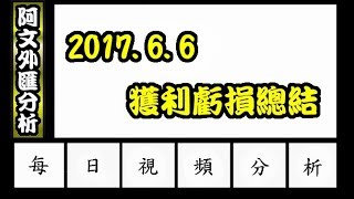 2017.6.6 獲利總結 l 阿文外匯分析 外匯投資入門教學交易黃金分析 | 外汇投资入门教学交易黄金分析