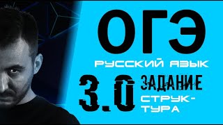 РУССКИЙ ЯЗЫК ОГЭ 2020 | ЗАДАНИЕ 3