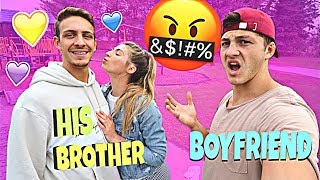 I Let My Little Brother DATE My Girlfriend For 24 Hours....