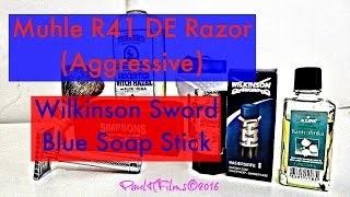 Mulhe R41 |  Wilkinson Sword Soap  (Blue)