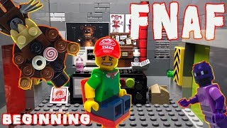 Lego FNAF (Five Nights at Freddy's) beginning: The Purple Man