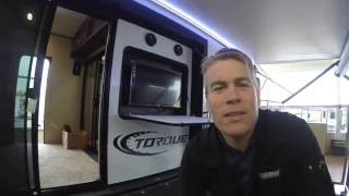 2017 Heartland Torque T32 Toy Hauler Travel Trailer with Side Deck!