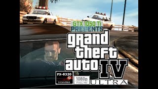 Grand Theft Auto 4 - GTX 1050 TI - AMD FX 8320 - 1080P Maxed out
