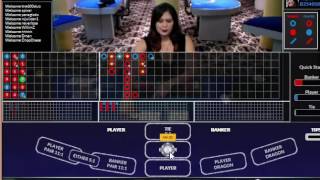 LIVE Baccarat Card Counting 11-29-16