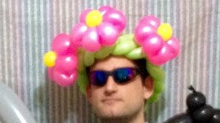 Flower Braid Balloon Hat (Balloon Twisting Lesson)