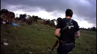 NoJack recovers stolen motorcycle hidden in large grass pile - Bodycam Included