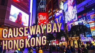 Causeway Bay Hong Kong - Daytime Walk Around Causeway Bay Hong Kong