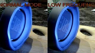 JBL FLIP 4 NORMAL VS LOW FREQUENCY MODE SPLIT SCREEN | GamingJulianHD