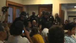Civil Disobedience at Wisconsin Joint Finance Committee meeting - 06.03.11 (Day 2)