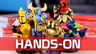 Hands-On With Shovel Knight amiibo 3-Pack & Gold Shovel Knight (Smash Ultimate Scans, too!)