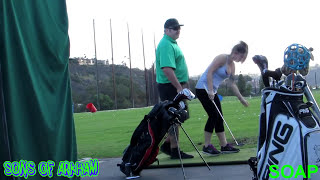 HANDS ON GOLF LESSONS  PRANK WITH CHESTER FELTERSNATCH