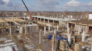 Кореновск. Строительство школы и детского сада.