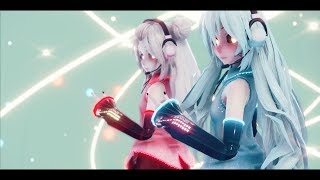 •MMD•Mascot•OC• Gimme×Gimme 「八王子P × Giga feat. 初音ミク・鏡音リン」