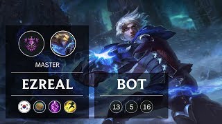 Ezreal ADC vs Lucian - KR Master Patch 9.5