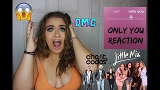 Little Mix X Cheat Codes "Only You" REACTION - Elise Wheeler