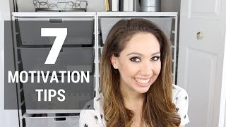 7 Motivation Tips: Organizing & Decluttering