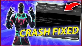 Fortnite Season 9 Unreal Engine Crash Fix | How to Fix the Unreal Engine 4 Crash Fix in Fortnite S9