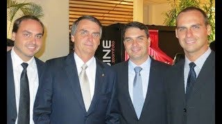 Filhos do Jair Bolsonaro se reúnem com diretoria da Polícia Federal