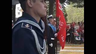 Парад в День Победы. Город-курорт Анапа, 9 мая 2017