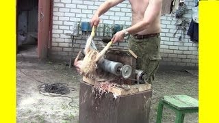 Перосъемная машина своими руками в роботе