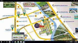 Maps Vị trí Khu đô thị Mỹ Gia Đà Nẵng - Cạnh CocoBay sắp mở bán tháng 7/2017