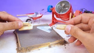 Faça uma Incrível Mini Colher de pedreiro para Construção