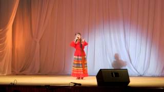 Полина Чиркина, «Гармонь моя», гала-концерт конкурса «Душа России - Кострома», 16.02.2014