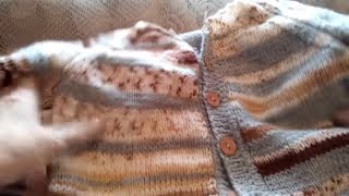 Копия видео "Как красиво связать планку или горловину изделия "ложная кеттлевка""