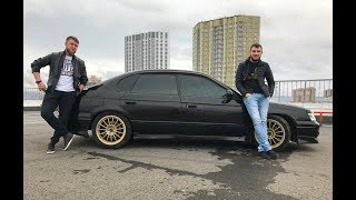 Тачка Бро - БЭЧЕР (Subaru Legacy B4) Разгон до 100 км/ч