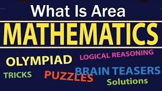 What Is Area Math problems for grade 3 Maths Olympiad Math problems for 5th graders