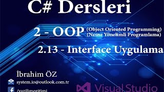 C# Dersleri 2 - OOP (Nesne Yönelimli Programlama) 2.13 - IEnumerator Uygulaması
