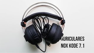Auriculares Gaming Asequibles: Analisis Auriculares Nox Kode 7.1 (4K UHD)
