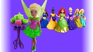 Фея Динь Динь Tinker Bell ее магазин модных платьев и подруги диснеевские принцессы Видео для детей