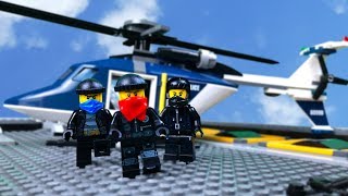 LEGO МУЛЬТИКИ про ПОЛИЦИЮ ? ПОБЕГ из Тюрьмы на ВЕРТОЛЕТЕ. #Lego